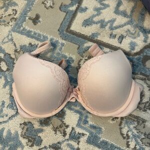 Victoria's Secret Lace Accent Bra in Blush